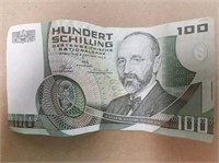 Austria 100 Shillings 1984 XF