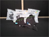 (6) Sports Face Mask with Exhalation Valves