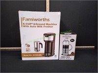 Famiworth K-Cup&Ground Machine & 12oz Press