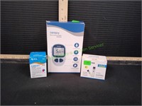 Blood Glucose Meter, 50pc Lancet & 6pc Test Strips