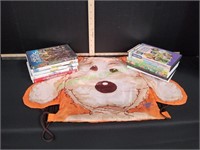 (11) Childrens DVD with Puppy Carry Tote Bag