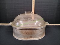 Vintage Guardian Roaster with Dome Glass Lid