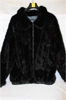 Men's Reversible Leather & Fur Coat