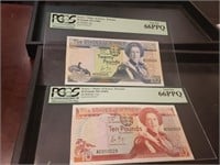 Jersey 10&20 pounds ND 1989 Fancy Serial No