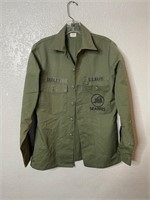 Vintage US Army SeaBees Military Shirt