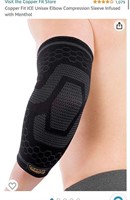 copper fit ICE unisex elbow compression sleeve