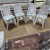 4 Wicker Chairs