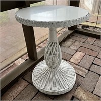 Wicker Round Table