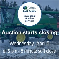 Auction Begins To Close Wednesday, April 5, 2023