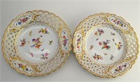 Pair of Meissen Plates