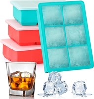 Kootek Ice Cube Trays 4 Pack - Silicone Ice Tray