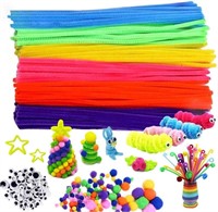 500Pcs Pipe Cleaners Craft Supplies