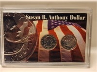 US1981-D Susan B.Anthony $ Gem Proof 2 Coins.Z4z1