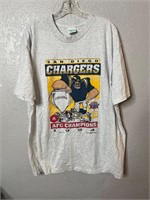 Vintage San Diego Chargers AFC Champs Shirt