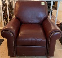 D - LEATHER EASY CHAIR (LV13)