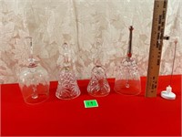 Lead Crystal Collectible Bells