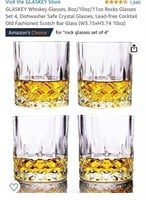 GLASKEY whiskey glasses (set of 4)