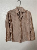 Vintage Brent Prep Striped Shirt