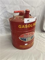 Two Gallon Galvanized Fuel Can