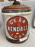 Kendall Five Gallon Fuel Can