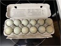 Blue Farm Fresh, Free range, unwashed eggs