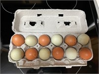 Farm Fresh, Free range, unwashed eggs