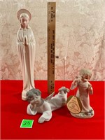 Artmark, Lladro and Lefton Figurines