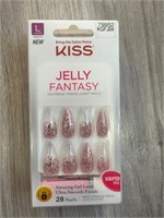 Kiss($20)JellyFantasy Ready-Wear Translucent Nails