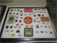 FRAME MILITARY & FIRST RESPONDERS PINS & PATCHES