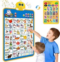 AS IS-Electronic Alphabet Wall Chart