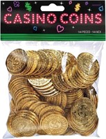 Casino Gold Coins 144ct