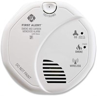 Wireless Smoke Alarm Combo