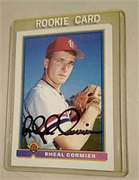 Hand Signed Rheal Cormier Rookie Card