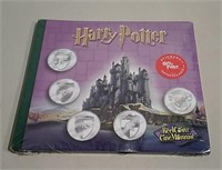 Sealed RCM Harry Potter Medallions, Stickers &