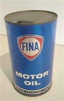 Fina Motor Oil Can