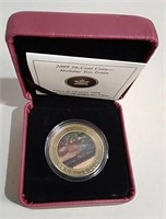 2009 RCM 50 Cent Coin W/ COA Holiday Toy Train