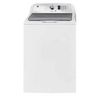 GE 27 in. 5.3 cu. ft. White Top Load Washer with