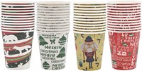 48 PCS Christmas Disposable Cups