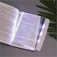 Flat Book Light for Reading in Bed at Night