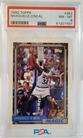 1992 Topps Shaquille O'Neal #362