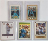 5pc Misc. Mike Schmidt Cards