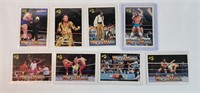 8pc Misc. WWF Wrestle Mania Cards