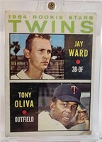 1964 Rookie Stars Topps #116 Jay Ward & Tony Oliva
