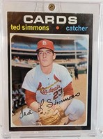 1971 Ted Simmons Rookie Topps #117
