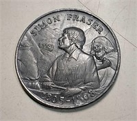 Simon Fraser Explorer 1805-1808 Bronze Medallion
