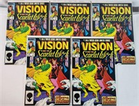 5pc 1985 #1 Marvel Vision and the Scarlet Witch Vo