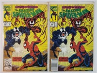 2pc Amazing Spide-Man #362 Venom and Carnage