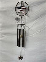 Patriotic Star Wind Chime - 24" Length - 2 Chimes
