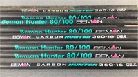 (8) Assorted Beman Carbon Hunter Arrows