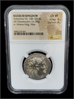 NGC Graded Seleucid Kingdom Antiochus VII 138-129
